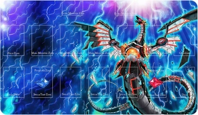 Card Rubber Mat Duel Mat Gaming Competition Pad Mat Card Binder Deck 23.6x13.7in (Infinite Impermanence)