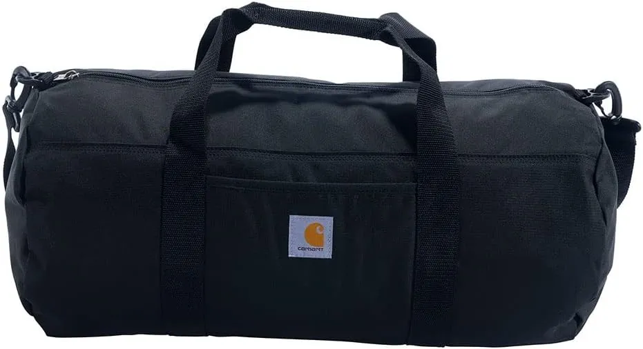 Carhartt Unisex Lightweight Duffle Bag And Utility Stash Pouch Black One Size