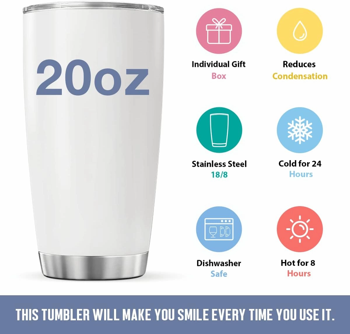 Cats 20 Oz Tumbler With Lid For Pet Lovers Women Girls Teens Kids Cute Animal Stainless Steel Cups Insulated Coffee Mugs Travel Drinking Glass On Birthday Holiday Party