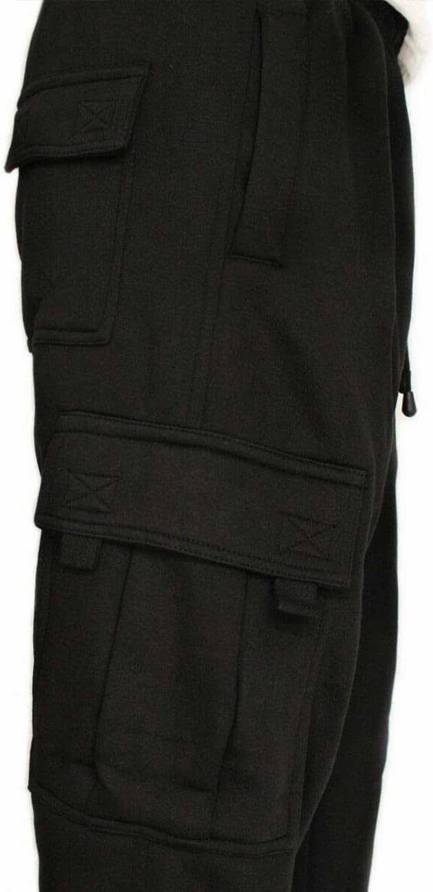 CEHT Men's Cargo Sweatpants Joggers Casual Pants with Pockets for Hiking Athletic Workout