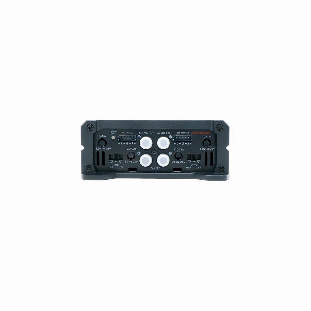 Cerwin Vega XED Series Class-D 4-Channel Amplifier 400W Max - Perfect for Full Range and Component Speaker Systems (XED4004D)