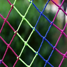 Children's Crawling Braided Rope Children's Balcony net Protection net Outdoor Nylon Rope Stair Protection Net Ceiling Netting Decoration Heavy Duty Climbing net Anti-Fall net