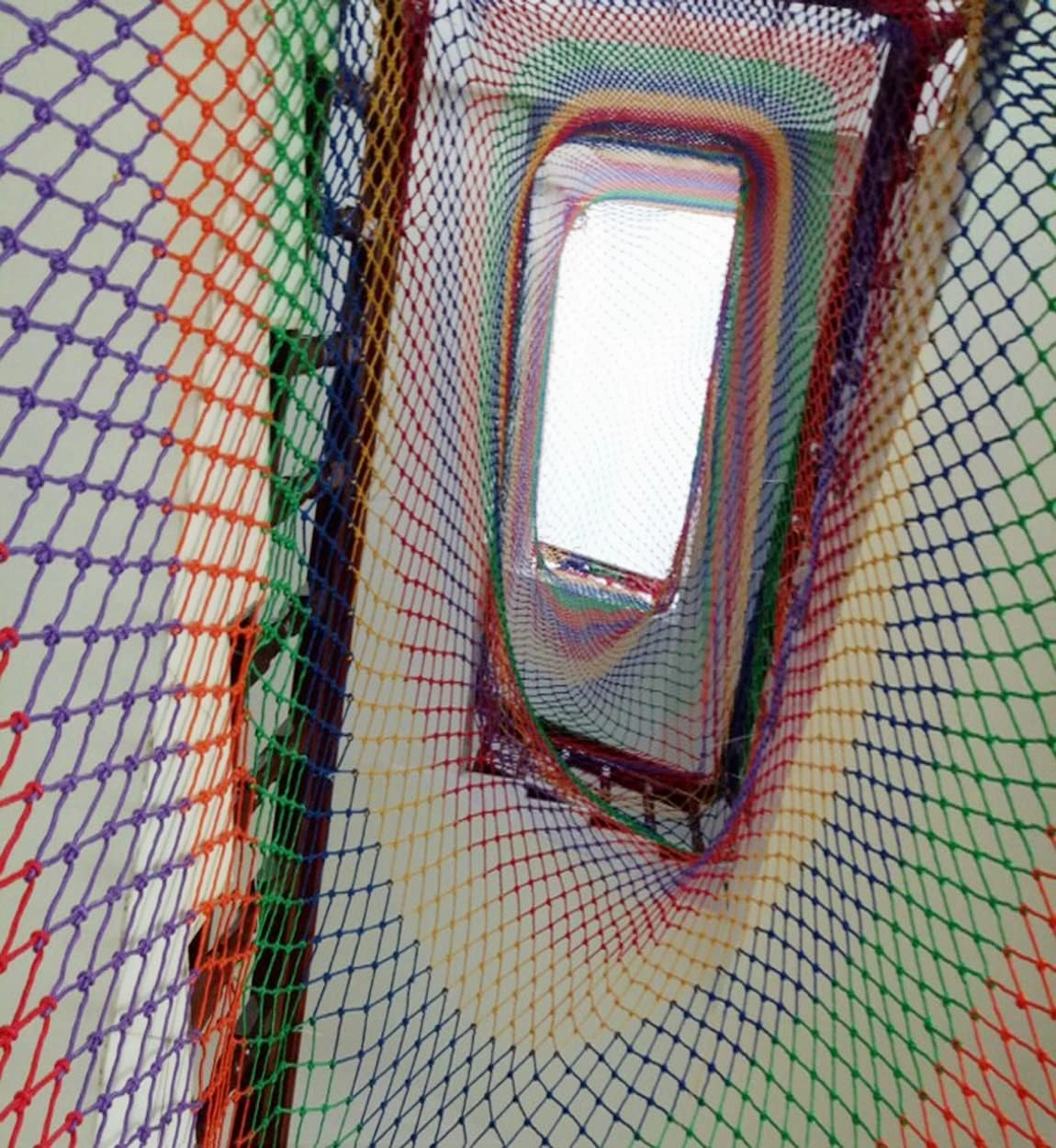 Children's Crawling Braided Rope Children's Balcony net Protection net Outdoor Nylon Rope Stair Protection Net Ceiling Netting Decoration Heavy Duty Climbing net Anti-Fall net