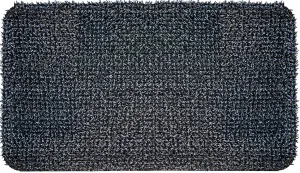 CLEAN MACHINE 10376922 High Traffic Astroturf Dirt Trapper Doormat, 23.5" x 35.5", Charcoal