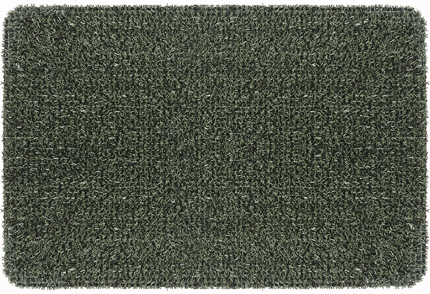 CLEAN MACHINE 10376912 Astroturf Dirt Trapper Doormat 23.5" x 35.5", Flair Evergreen
