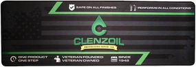 CLENZOIL Gun Cleaning Mat | Premium Thickness Waterproof Material | Non-Slip Rubber Backer | Anti-Fray Edges | Pistol, Shotgun, Rifle Sizes