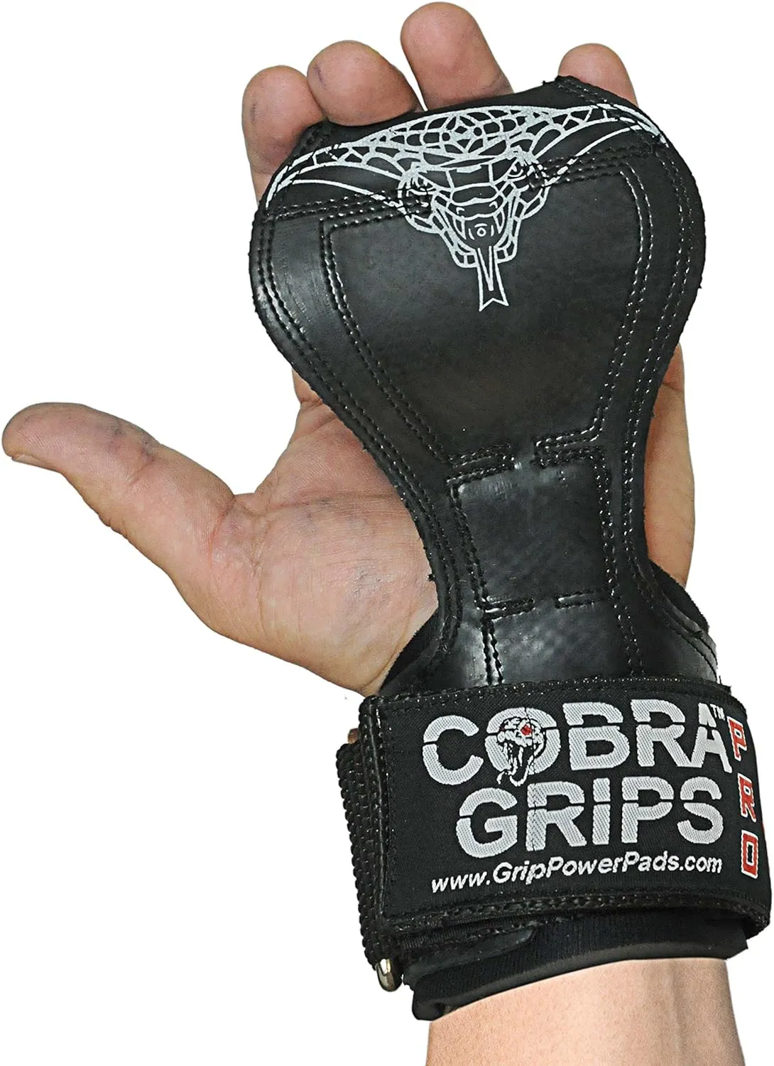 Cobra Grips PRO Weight Lifting Gloves Heavy Duty Straps Alternative Power Lifting Hooks for Deadlifts Adjustable Neoprene Padded Wrist Support Bodybuilding