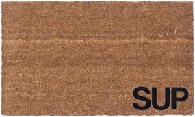 COCO MATS 'N MORE Door Mat Made in USA | Size: 18" x 30" x 0.6" - Durable Coir Outdoor Rug with Sustainable Vinyl Backing | Sup