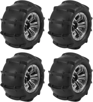 Compatible with Xinlehong Q901 Q902 Q903 9130 9136 9137 9138 for Hosim 1/16 RC Car Upgrade Parts 4Pcs 85mm Snow Sand Wheel Tire Tyre RC Wheel Tires