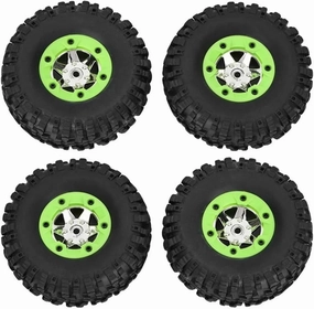 Compatible with 12428 for 12423 12427 4Pcs Left and Right Tires Wheel Tyre Kit 1/12 RC Car Spare Replace Upgrades Parts Accessories RC Wheel Tires