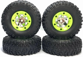 Compatible with Wltoys 144001 144010 124007 124016 124018 124019 12428 12423 12427 4Pcs 90X32mm Tire Wheel Tyre RC Car Upgrade Parts RC Wheel Tires