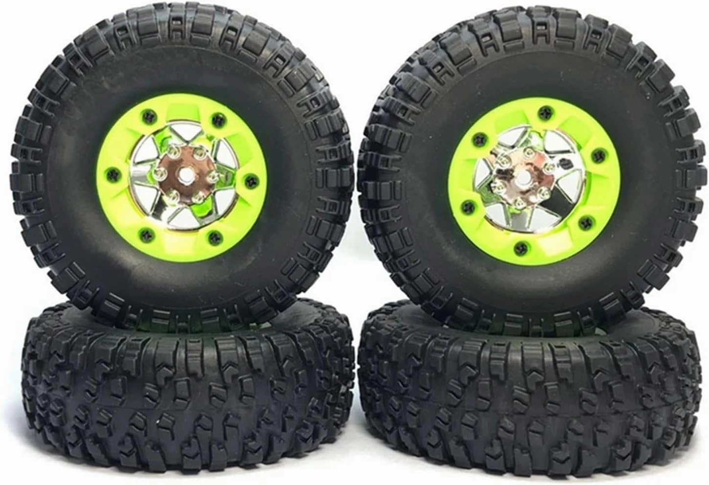 Compatible with Wltoys 144001 144010 124007 124016 124018 124019 12428 12423 12427 4Pcs 90X32mm Tire Wheel Tyre RC Car Upgrade Parts RC Wheel Tires