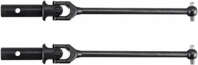 Compatible with ZD for Racing 08421 08427 9020 9116 2Pcs Metal Drive Shaft Driveshafts 130Mm 1/8 RC Car Upgrade Accessories RC Transmission Shaft