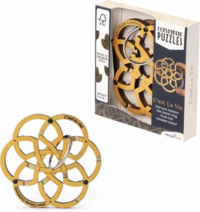 Constantin C'est La Vie - The Original Wooden Maze Game - Fun for Ages 14 - Up