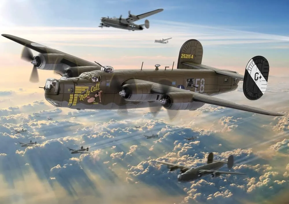 Corgi B24 Liberator WWII Military Aviation 1000 Piece Puzzle HVCCG00004