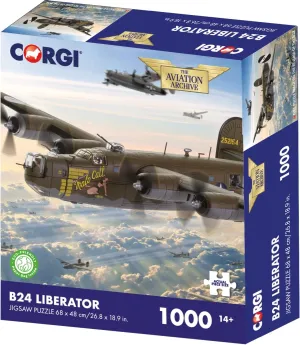 Corgi B24 Liberator WWII Military Aviation 1000 Piece Puzzle HVCCG00004