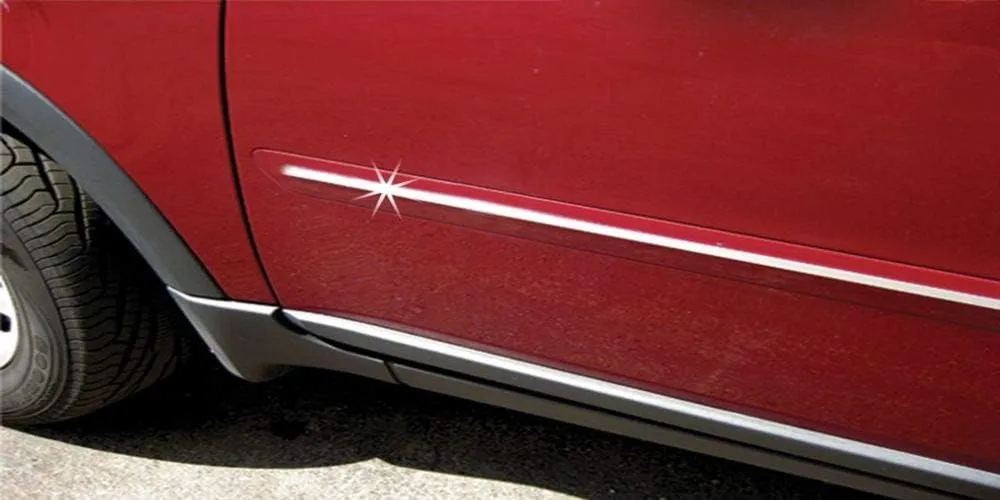 Cowles Custom - Premium Universal Body Molding for All Vehicle - Easy Install, Chrome Finish, 1/2" by 18 feet, UV Protected, Long Lasting Flexible PVC