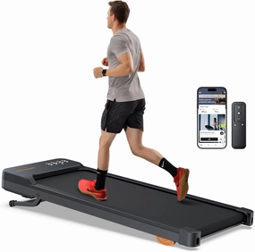 COZYINN 【350LBS Capacity】 2025 Upgraded 10% Auto Incline Walking Pad Treadmill for Home Office Apartment, Under Desk Treadmill with Hiking Climbing Mode, LED Display, Mute Remote, Wide Running Belt