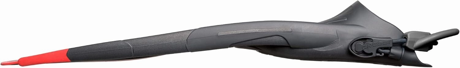 Cressi Adult Short Adjustable Fins - Snorkeling Versatile Open Heel to Use Also Barefoot - Maui: Made in Italy