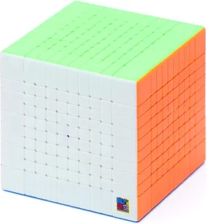 CuberSpeed Moyu 10x10 stickerless Speed Cube Cubing Classroom MEILONG 10x10x10 Speed Cube