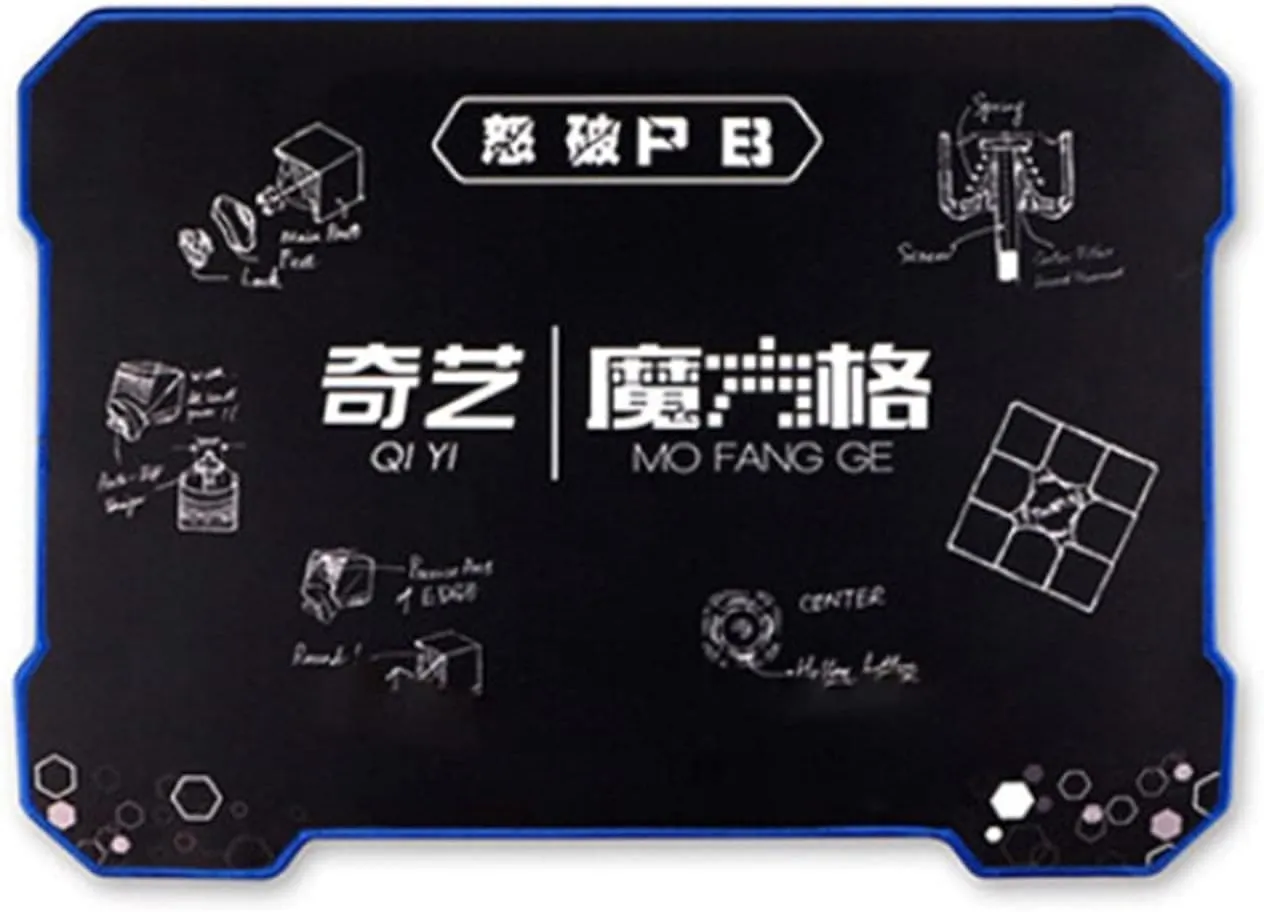 CuberSpeed QY Toys Cube Mat Black Cubing mat for Speed Cube