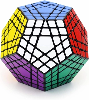 Cuberspeed gigaminx Speed Cube Black Megaminx 5x5 Layer Magic Cube Gigaminx Speed Cube 5x5 Cube