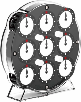 CuberSpeed QY Toys Magnetic Clock Puzzle Chuanshi Clock Puzzle