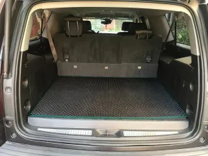 Custom Fit Cargo Trunk Mat for Chevrolet Suburban/GMC Yukon XL 2015—2020 - Heavy-Duty Boot Liner Tray (Green)
