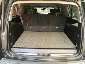 Custom Fit Cargo Trunk Mat for Chevrolet Suburban/GMC Yukon XL 2021—2025 - Odor-Resistant Boot Liner Tray (Beige)