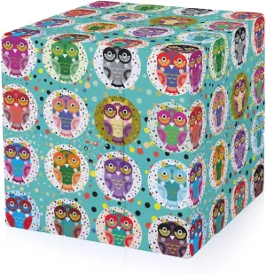 Cute Owls Funny 3x3x3 Cube Smooth Lightweight Puzzle for Adult Graphic Printing Travel