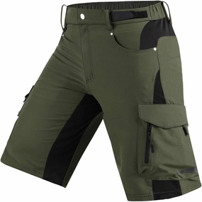 Cycorld Mens-Mountain-Bike-Shorts, Cycling, Hiking, Cargo, Outdoor Shorts