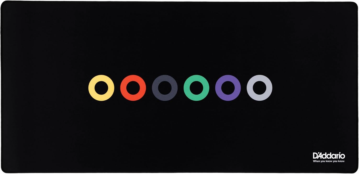 D'Addario When You Know You Know String Change Mat, Black