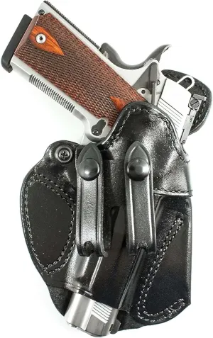 DeSantis Cozy Partner IWB Gun Holster - Compact Holster for Pistols, Concealed Carry, Fits Standard 1911 Models 4-5"" from COLT, S&W, SIG SAUER, Ruger, Kimber, Springfield - Right Hand Draw, Black