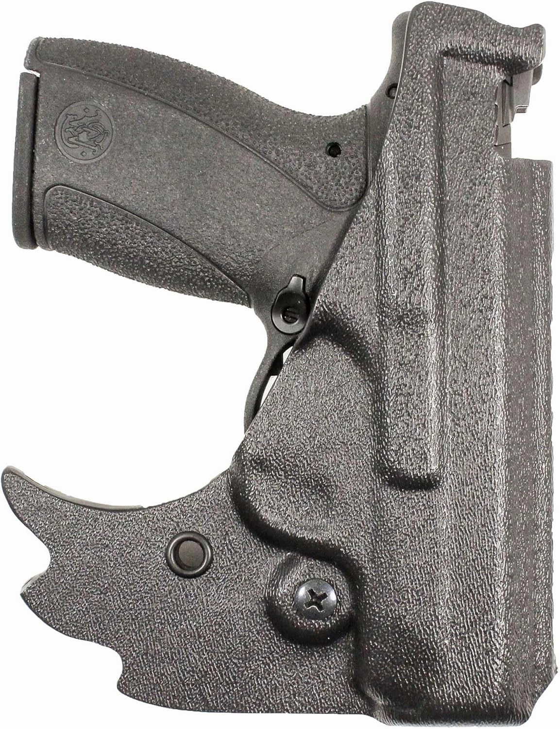 DeSantis Pocket Partner Kydex Holster for Pistols - Gun Holsters for Concealed Carry, User Adjustable Tension, Compatible with S&W Bodyguard 2.0 - Ambidextrous, Black
