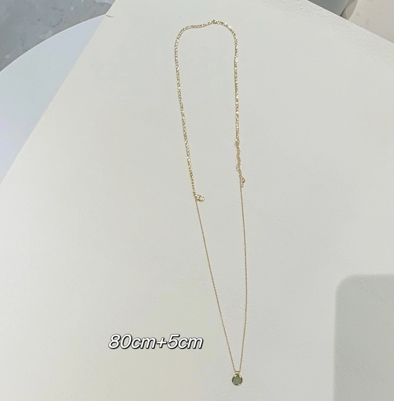 DISTANT DRUMS Simple Natural Green Aventurine Stone Jewelry Set for Women,Hoop Earrings,Bracelet,Necklace,18K Gold-plated Spiritual Gift,Fortunate Stone Jewelry,Choker