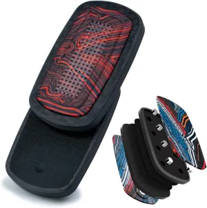 DjuiinoStar Silent Fidget Slider (Carbon Fiber   Glass Fiber), CNC Machined Free-Floating Push Slider, Addictive Magnetic Toy, Help to Relieve Stress, Best Gift for Fidget Fans DFS-49
