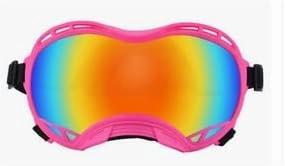 Dog Goggles for Large Dogs, UV Protection Dog Sunglasses, Adjustable Strap, Windproof、Dustproof、Anti-Fog Eye Protection Sunglasses for Large and Medium Dogs