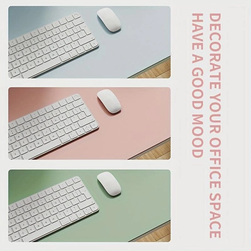 Durable PU Leather Desk Mat – Waterproof & Non-Slip