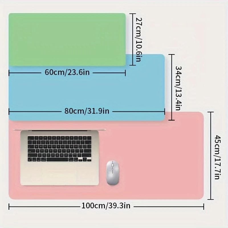 Durable PU Leather Desk Mat – Waterproof & Non-Slip