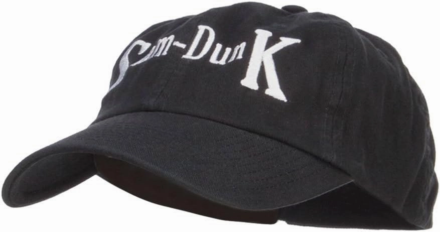 e4Hats.com Slam Dunk Basketball Embroidered Low Profile Cap