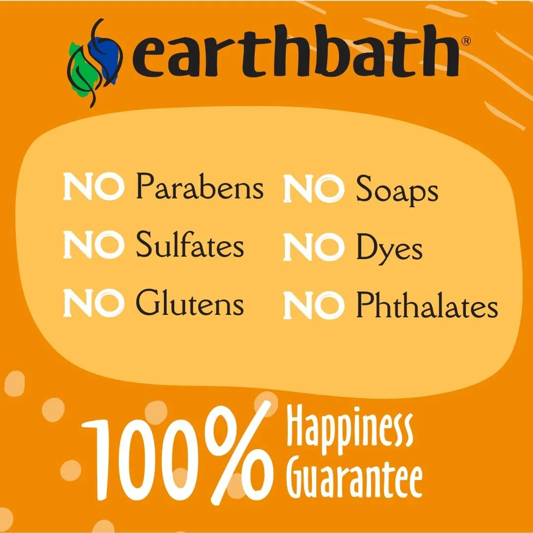 earthbath, Oatmeal & Aloe Conditioner - Dog Conditioner for Allergies & Itching, Dry Skin, Dog Wash That Helps Detangle & Relieve Itching, Made in USA, Cruelty Free Pet Conditioners - 16 Oz (1 Pack)