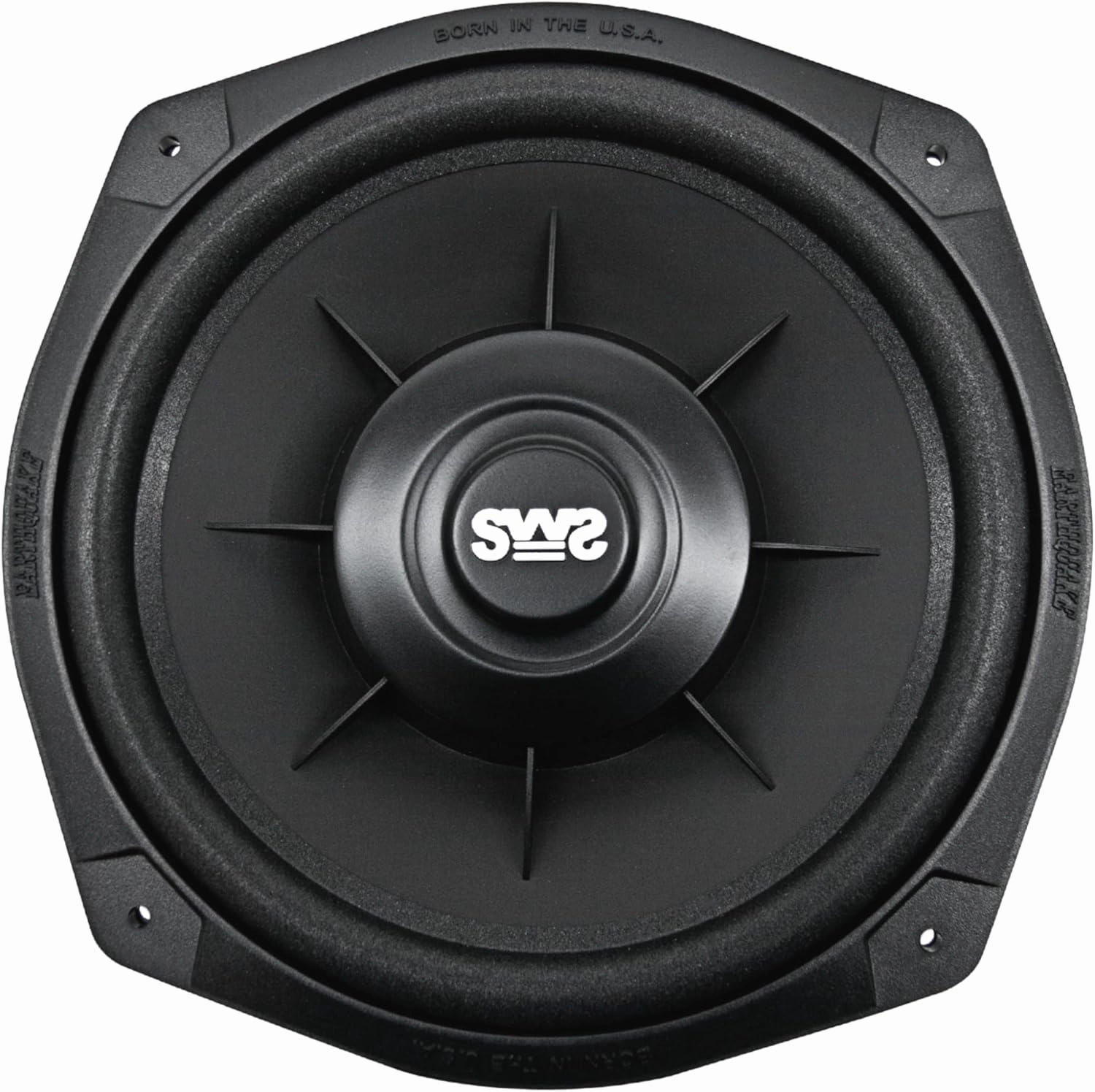 Earthquake Sound SWS-8Xi 8-inch Shallow Woofer System Under-the-Seat Subwoofer, 2-Ohm (Single)