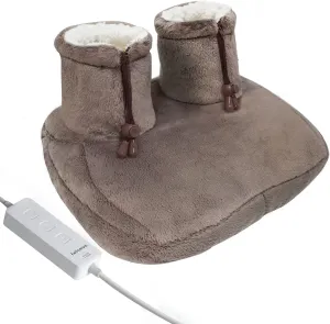 Electric Foot Warmer, Foot Warmers for feet with Fast Heating Technology, Auto Shut Off Heat Therapy Wrap for Feet, Machine Washable -FZ001(Upgraded Version)