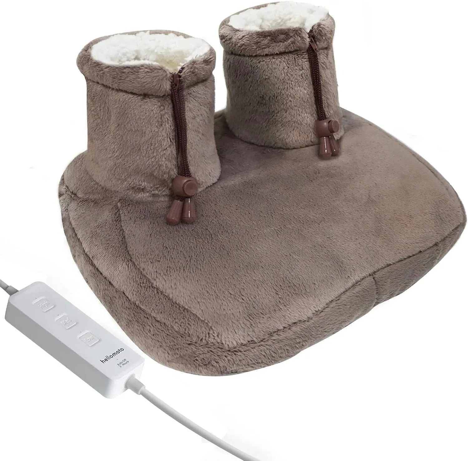 Electric Foot Warmer, Foot Warmers for feet with Fast Heating Technology, Auto Shut Off Heat Therapy Wrap for Feet, Machine Washable -FZ001(Upgraded Version)