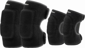 Eulant Adjustable Soft Elbow and Knee Pads for Kids, Child Protective Pad Sets for Bicycle, Roller Skating, Basketball, Football, Volleyball, Dancing, Kneeling