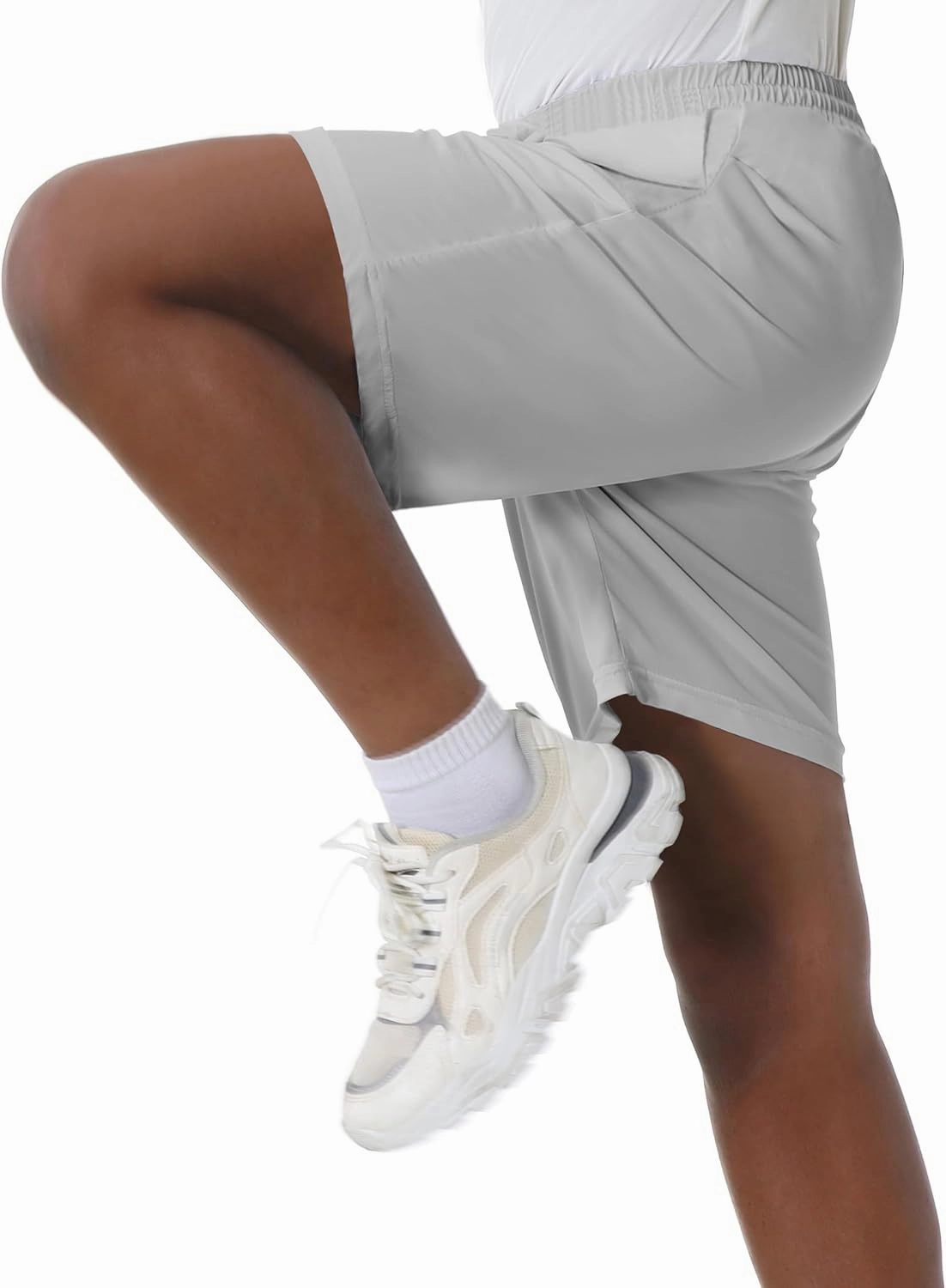 EXARUS Boys Athletic Shorts 4"/6" Quick Dry Lightweight Adjustable Elastic Waist Pockets Basketball Soccer Running