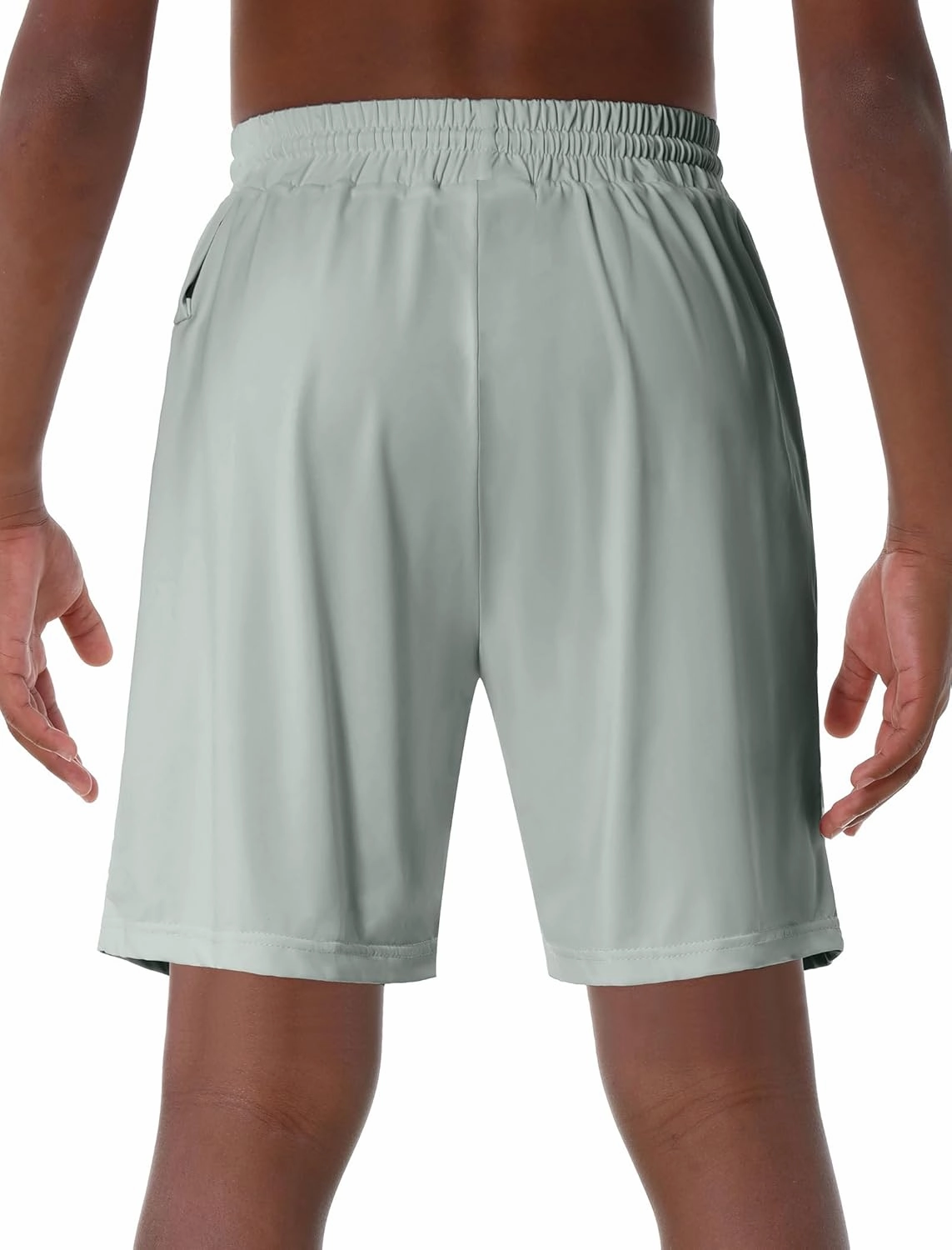EXARUS Boys Athletic Shorts 4"/6" Quick Dry Lightweight Adjustable Elastic Waist Pockets Basketball Soccer Running