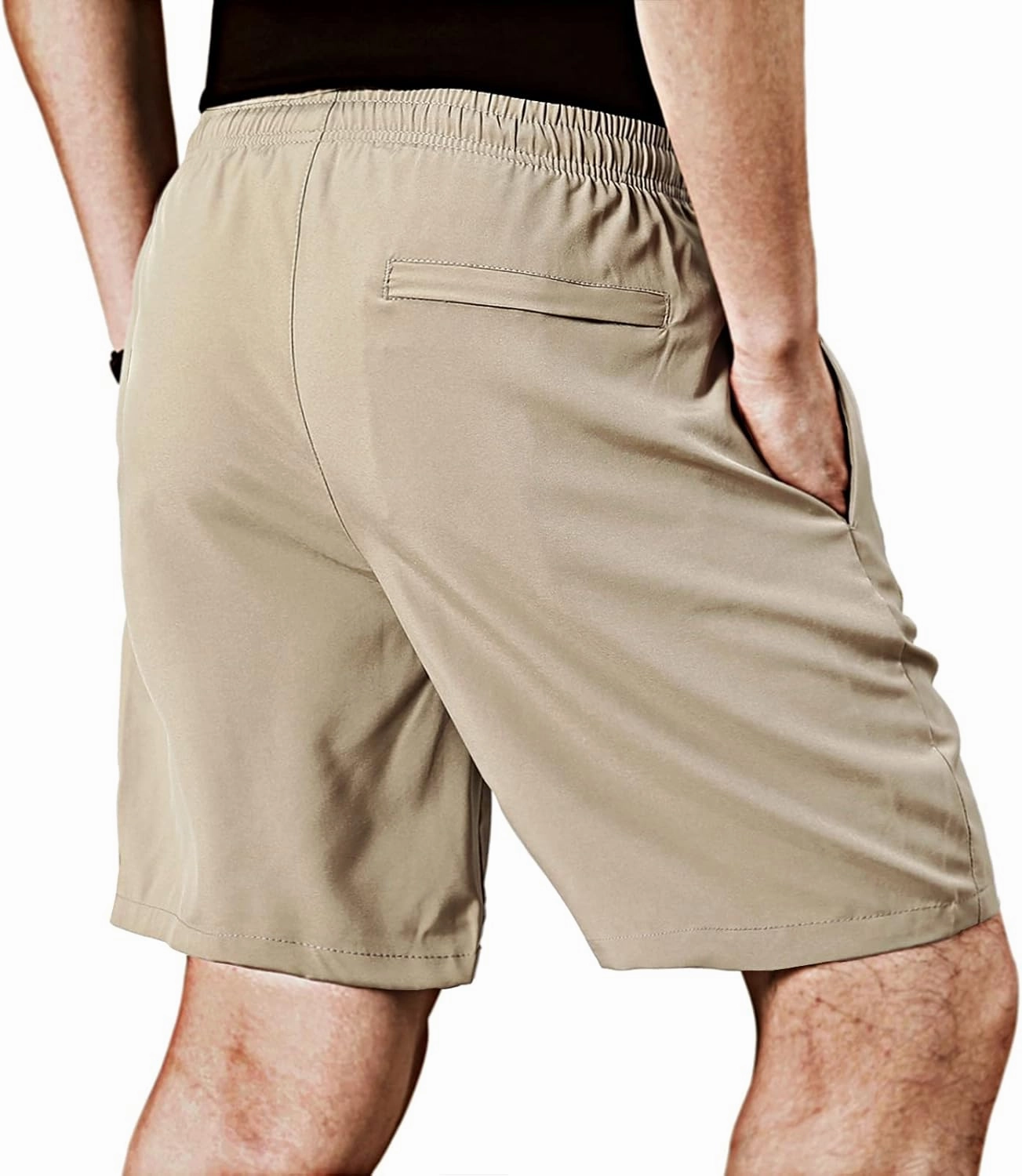 EXEKE Men's Athletic Shorts Quick Dry Running Shorts Lightweight Gym Workout Shorts with Pockets