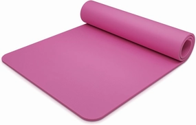 Extra Thick Yoga Mat for Home Gym, 73” x 32” x 1/2” Non-Slip Pilates & Workout Mat, High-Density Exercise Mat with Strap, Fitness Mat for Yoga, Stretching, and Floor Workouts