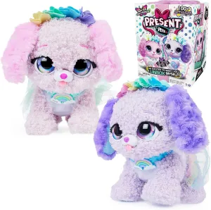 Fairy Puppy Interactive Surprise Plush Toy Pet with Over 100 Sounds & Actions (Style May Vary), Girls Gifts, Kids Toys for Girls